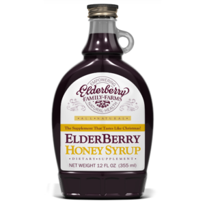 Elderberry Honey Syrup - 12 oz.