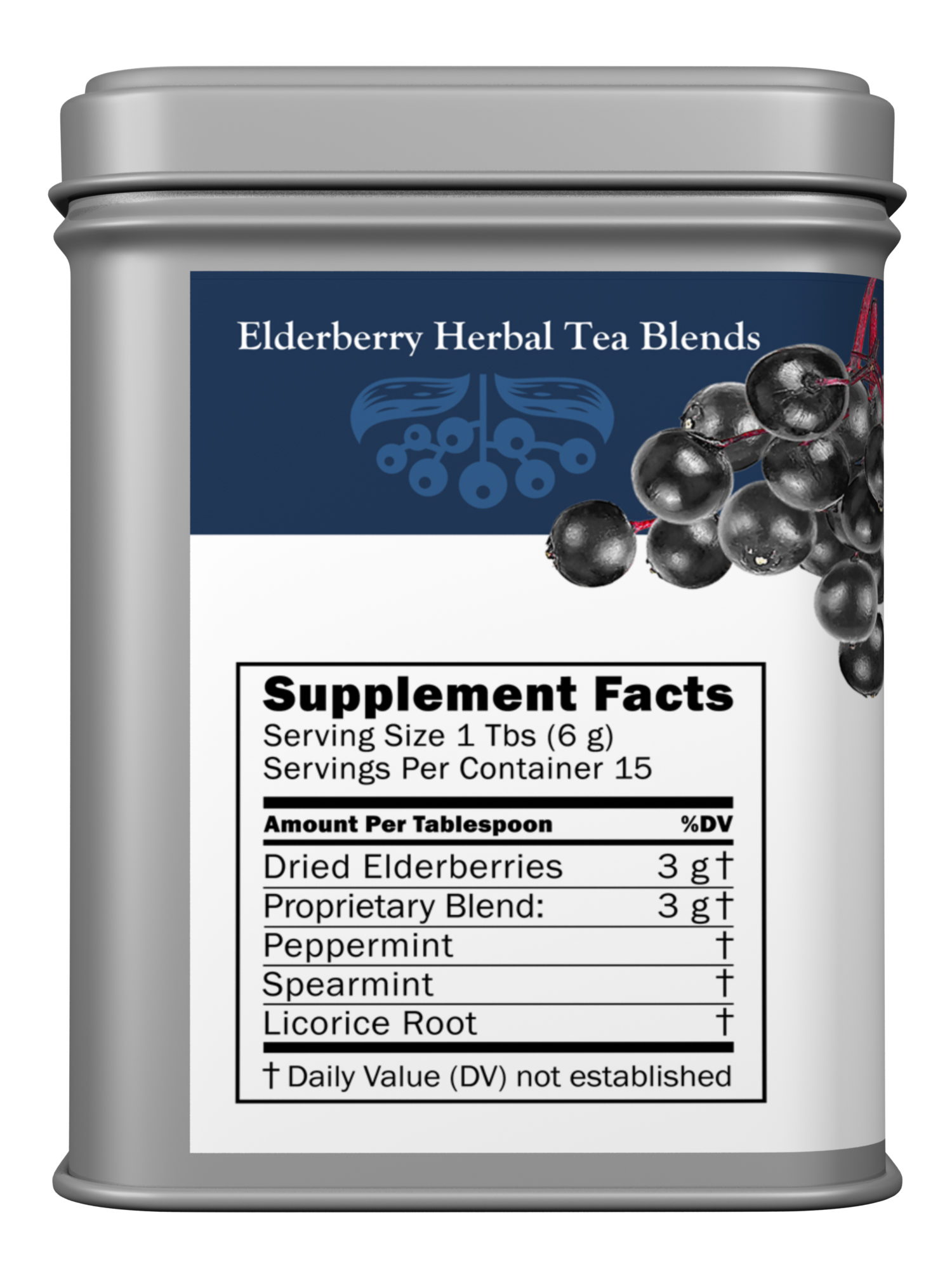 Elderberry Licorice Mint Tea Tin - Image 2