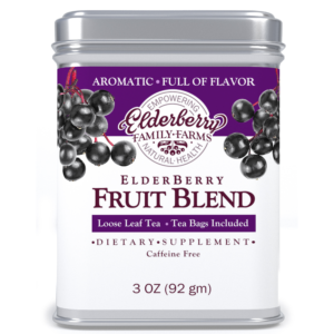 Elderberry Fruit Blend Tea Tin