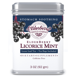 Elderberry Licorice Mint Tea Tin