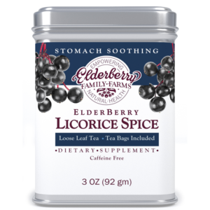 Elderberry Licorice Spice Tea Tin