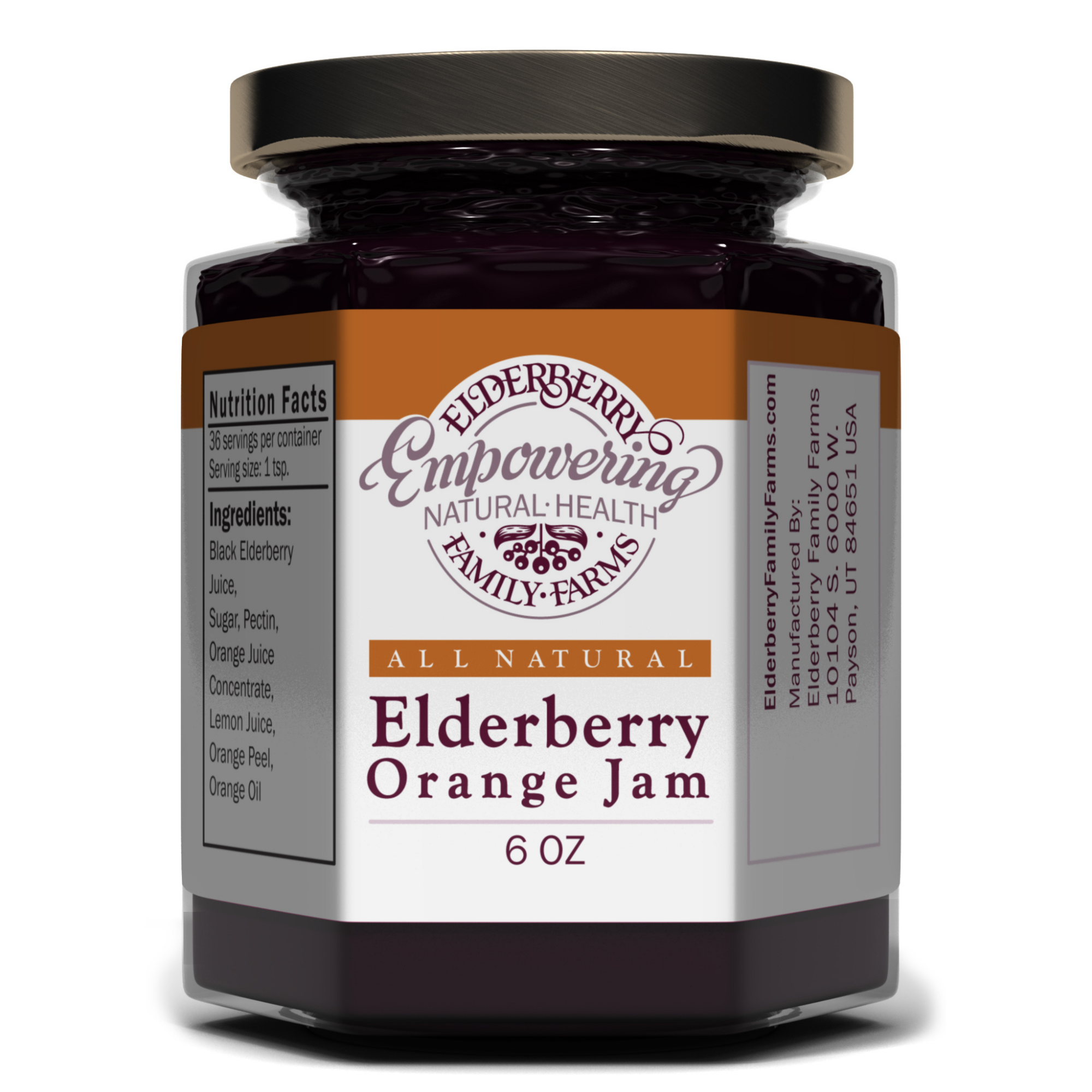 Elderberry Orange Jam Elderberry Family Farms