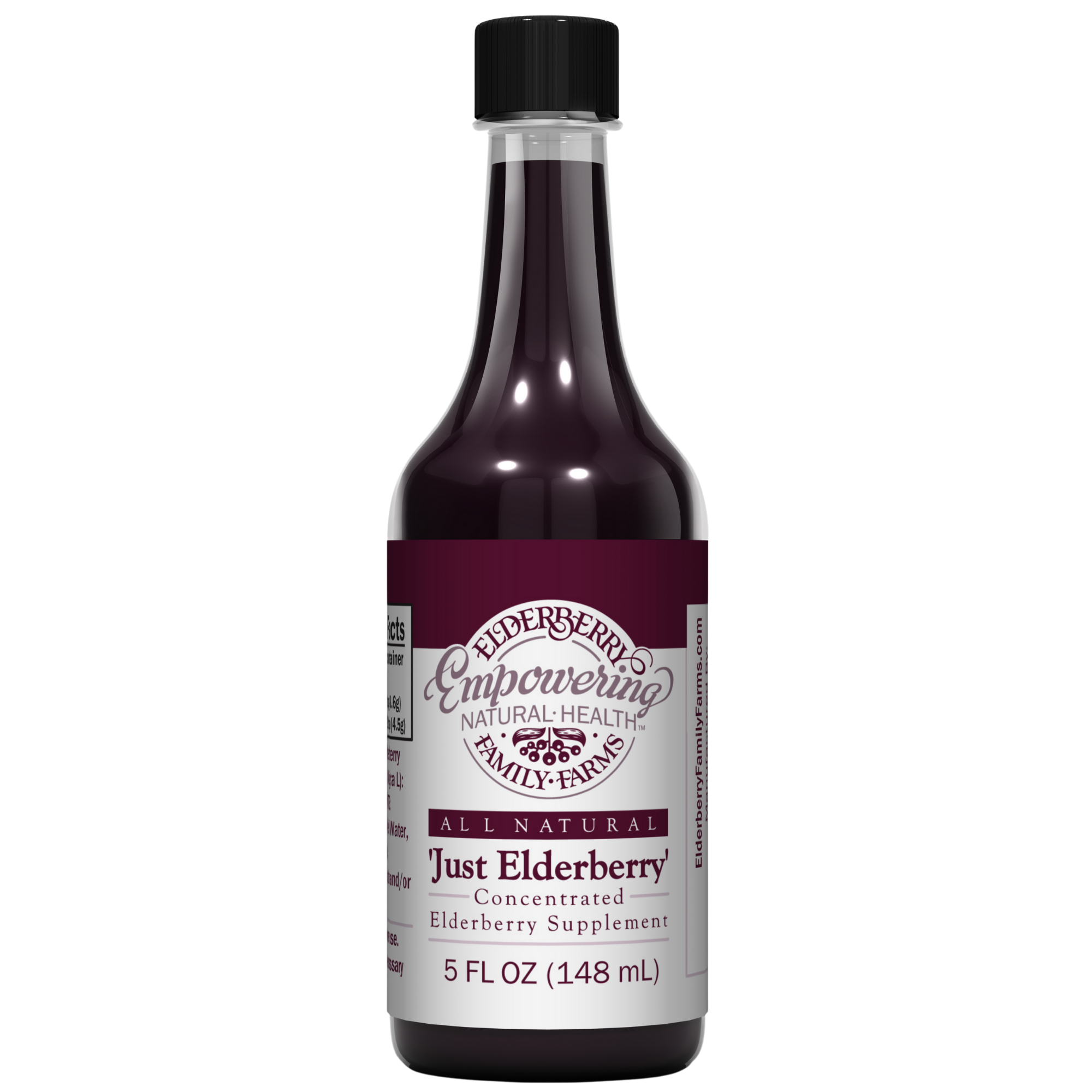 'Just Elderberry' Concentrate 5 oz. Elderberry Family Farms
