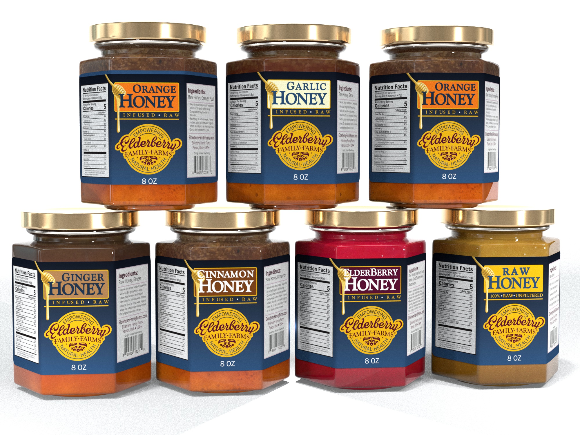 Elderberry Infused Raw Honey - Image 5