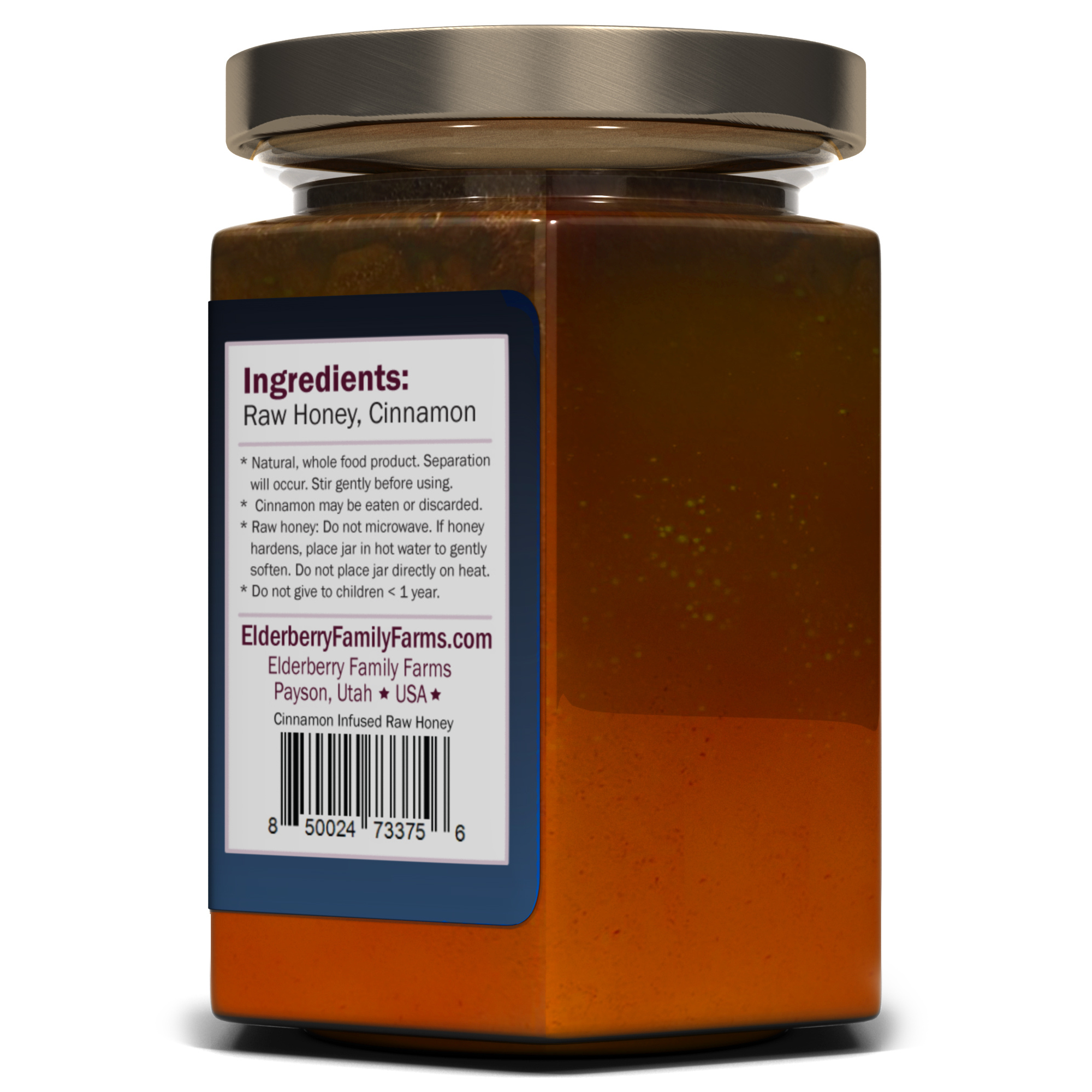Cinnamon Infused Raw Honey - Image 3