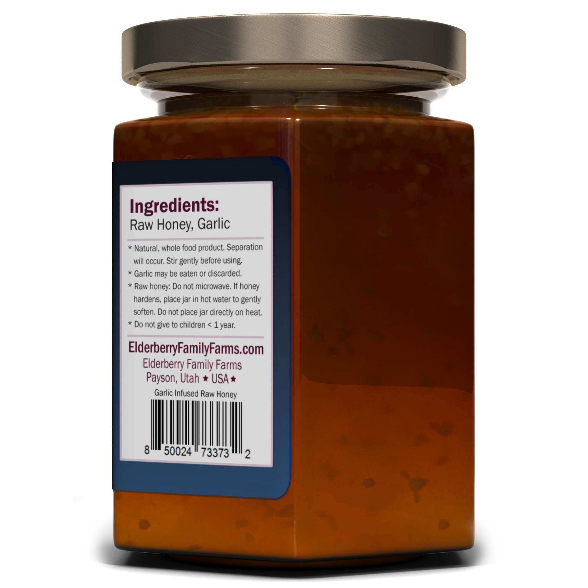 Garlic Infused Raw Honey - Image 3
