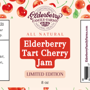 Elderberry Tart Cherry Jam