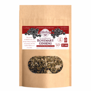Elderberry Rosemary Ginseng Tea Refill Bag