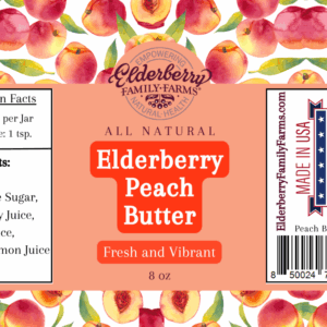 Elderberry Peach Butter