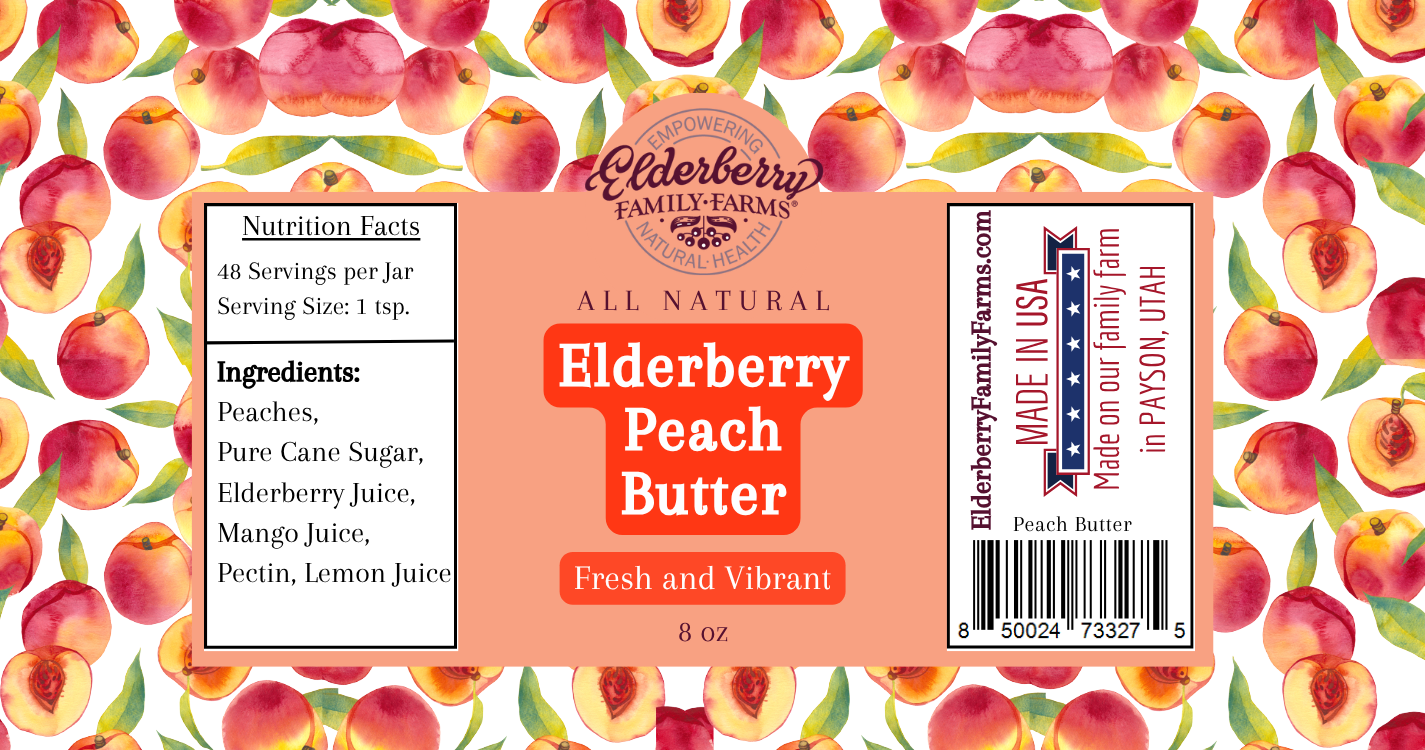 Elderberry Peach Butter