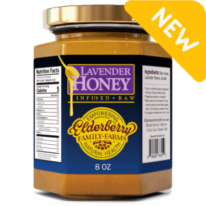 Lavender Infused Raw Honey