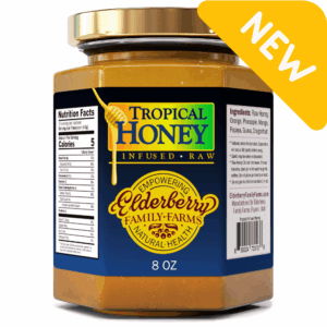 Tropical Infused Raw Honey