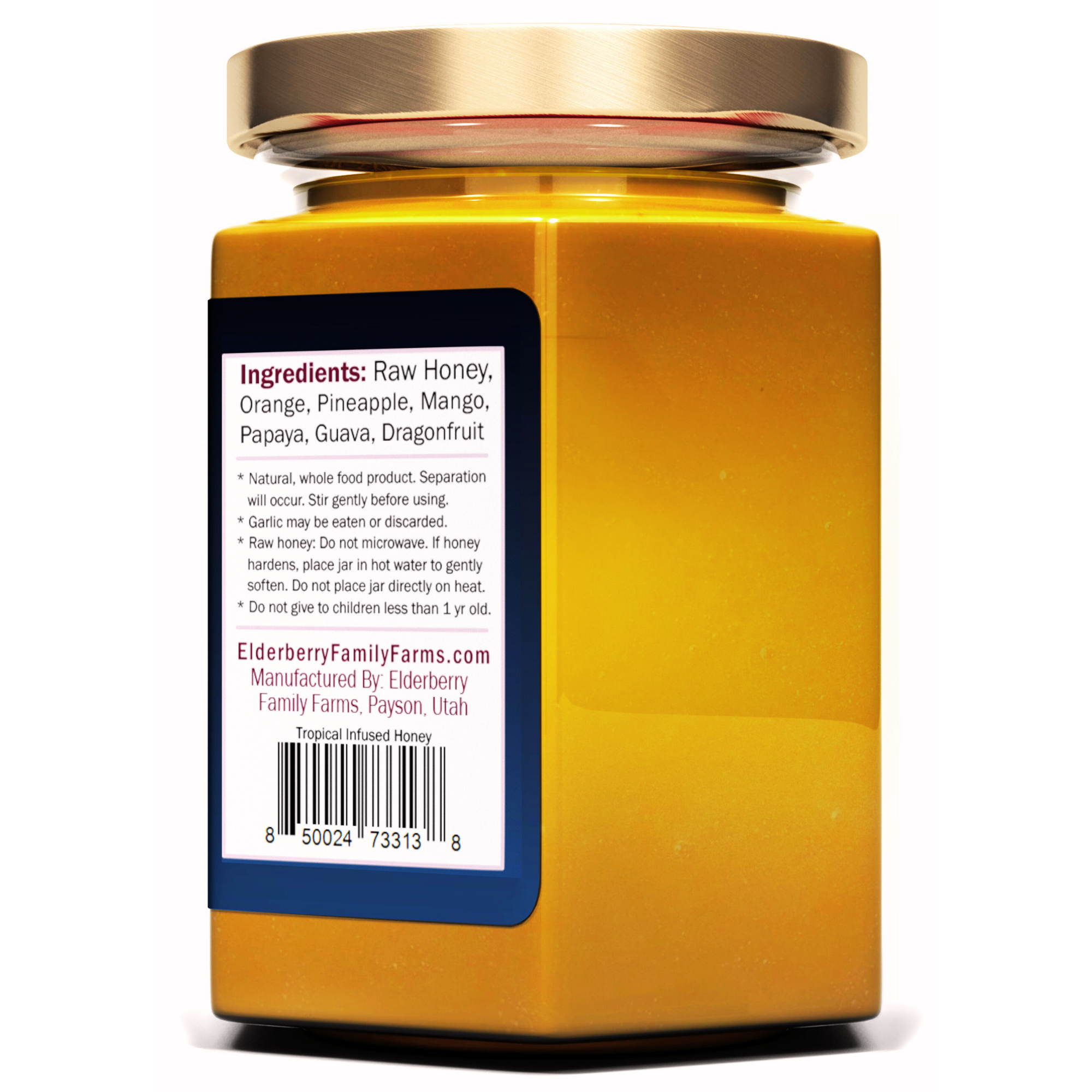 Tropical Infused Raw Honey - Image 3