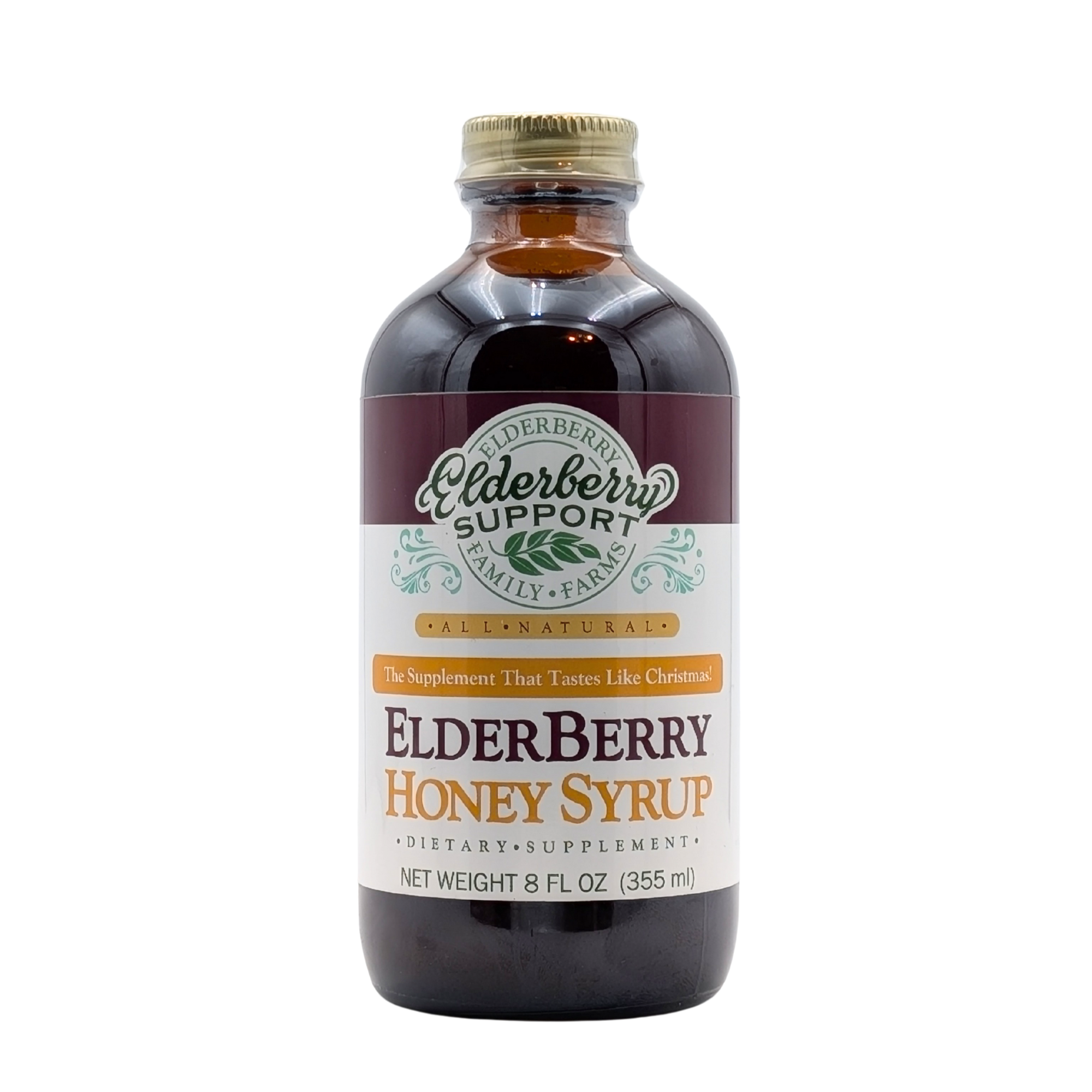 Elderberry Honey Syrup 8oz