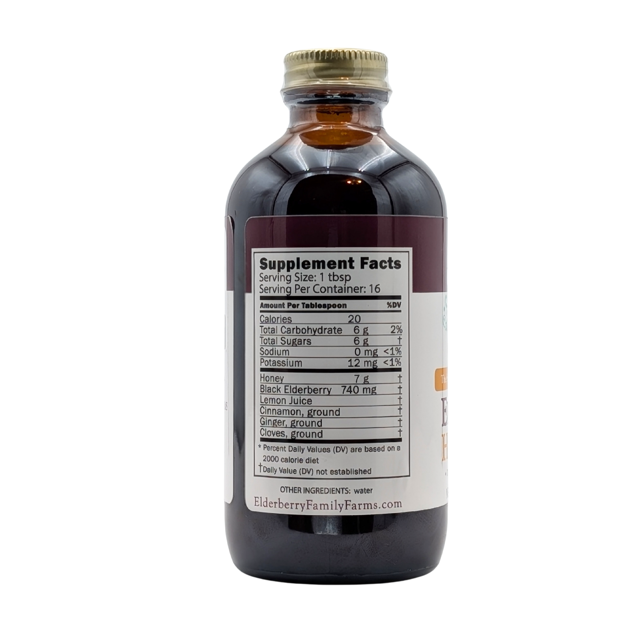 Elderberry Honey Syrup 8oz - Image 2