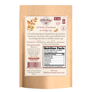 Harvest Apple & Elderberry Tea Refill Bag - Image 2